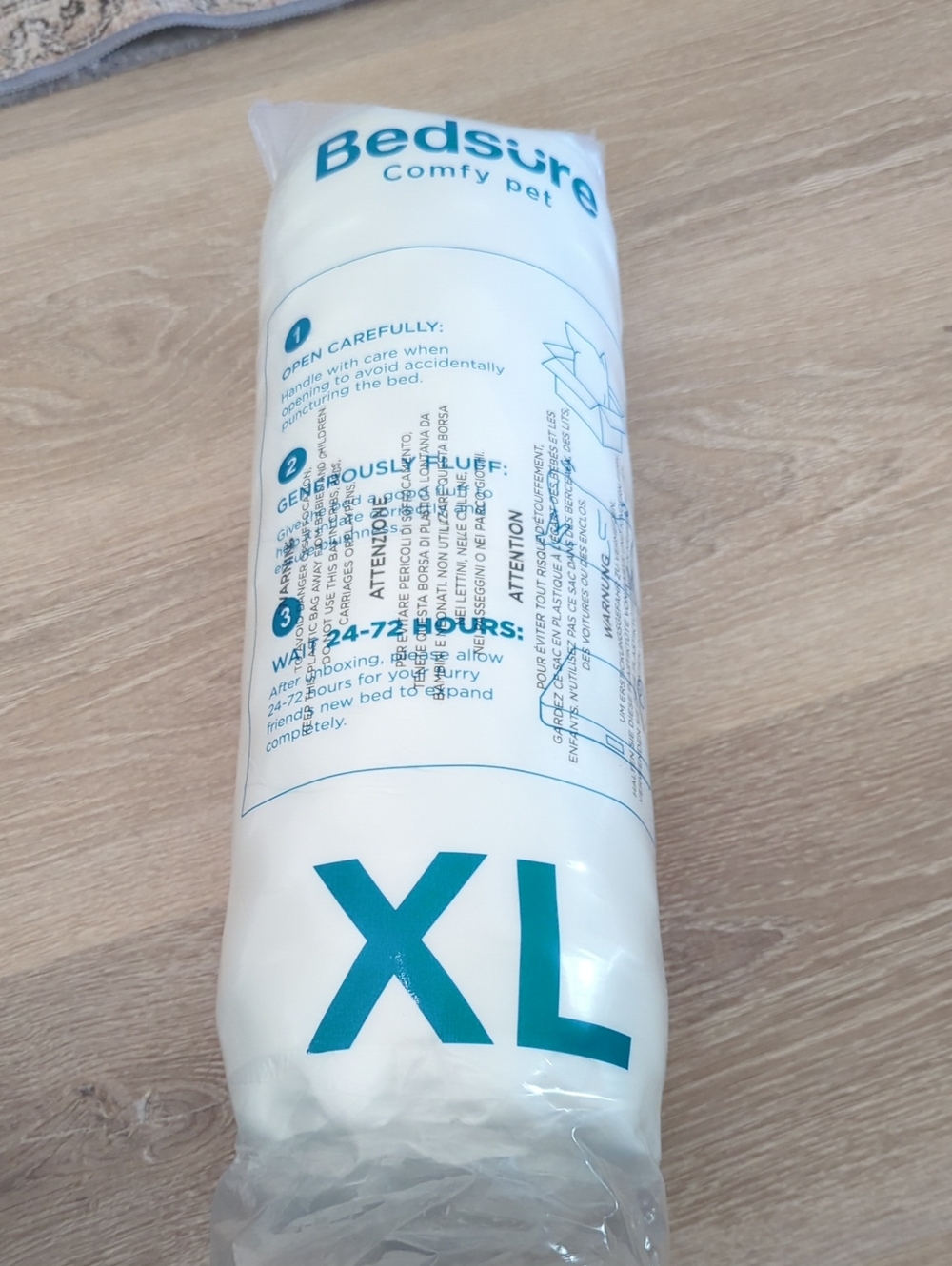 Bedsure Xl Pet Comfy Bed New